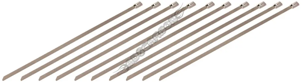 Opaski ball-lock 600x4,6 mm stalowe zaciskowe 10szt. MDC Bezpieczna płatność