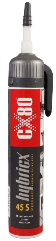 Klej HYBRICX 45S uszczelniacz uniwersalny biały CX80 210g Okazja